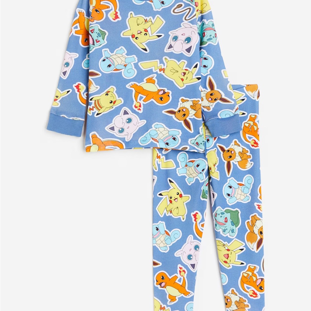 2 piece Pokemon Pajamas in soft jersey 2T
